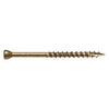 Wood Trim Screws, Star, Ceramic Coated, #9 x 4-In., 1-Lb.