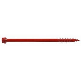 Truss Tite Steel Framing Screws, Red Ceramic, 3-3/8 x 5/16-In., 50-Pk.