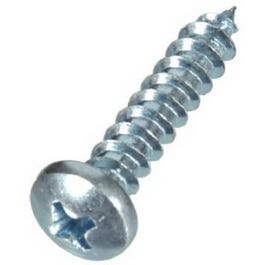 Sheet Metal Screws, Phillips, Pan-Head, Zinc, #14 x 2-In., 100-Pk.