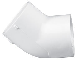 Lasco Fittings PVC 45 Degree Elbow Slip By Slip (1