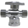 ProLine 1/2 In. FIP x 3/8 In. C x 3/8 In. C Brass Cross Valve