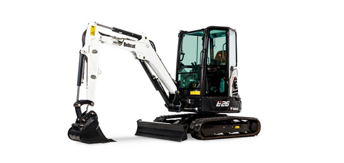 Bobcat E26 Excavator With Thumb