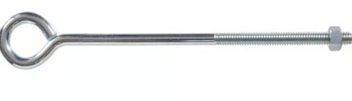 Hillman Hardware Essentials Eye Bolt with Hex Nut Zinc (5/16-18 x 8)