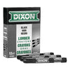 Dixon/Prang/Ticonderoga 49400 Lumber Crayons ~ Carbon Black
