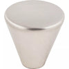 KasaWare 1 In. Diameter Satin Nickel Cone Knob (4-Pack)