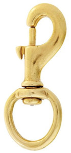 Campbell 1" Swiveling, Round Eye Bolt Snap, Bronze, #225B