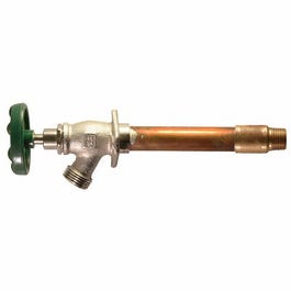 Frost Free Wall Hydrant, Lead-Free, 1/2 MPT x 1/2-In. Female Copper Pipe Inlet x 10-In.