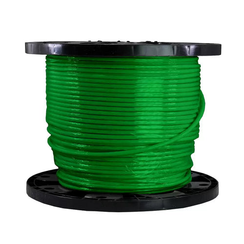 Marmon Home Improvement 500 ft. 6 Gauge Green Stranded Copper THHN Wire 112-4205J