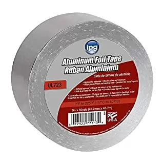 Intertape Aluminum Foil Tape  3 x 50 Yd