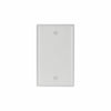 Eaton Cooper Wiring Blank Wallplate, White 1 Gang (White, 1 Gang)