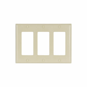Eaton Cooper Wiring Decorator / GFCI Wallplate, Ivory