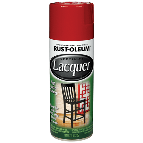 Rust-Oleum® Specialty Lacquer Spray Gloss Red (11 Oz, Gloss Red)