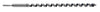 Century Drill And Tool Ship Auger Nail Cutter Power Bit 13/16 X 18″ Shank Size 1/2″
