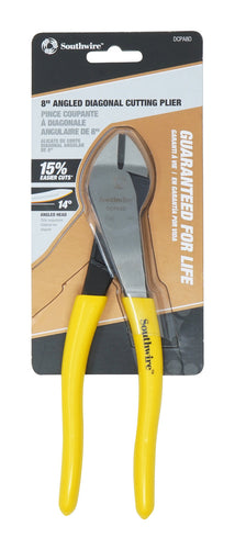 Southwire 8 High-Leverage Angled Head Diagonal Pliers