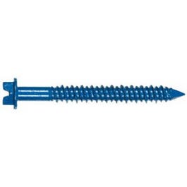 Masonry Screw Anchors With Bit, Hex Head, 1/4 x 1.25-In., 100-Pk.