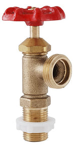 LDR Industries 1/2" M.i.p. X 3/4" Hose Heavy Duty Brass Washing Machine Valve