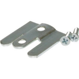 Picture Hanger, Flush Mount, 1 x 1-In., 2-Pk.