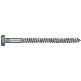 Hex Head Lag Bolt, Galvanized Steel, 3/8 x 5-In., 50-Ct.