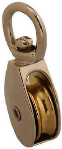 Campbell 3/4" Pulley, Single Sheave, Swivel Eye, #0173