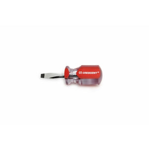 Crescent 1/4" x 1-1/2" Slotted Acetate Stubby Screwdriver