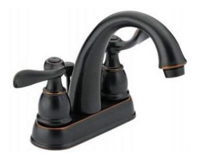 Delta Faucet WINDEMERE® Two Handle Centerset Bathroom Faucet