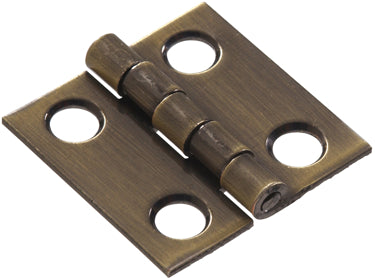 1-1/2  ANTIQUE BRASS BROAD HINGE