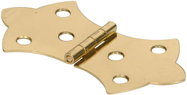 1-11/16  SOLID BRASS DECORATIVE HINGE