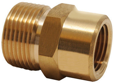 M22F X 1/4  SCREW NIPPLE  LONG FEMALE