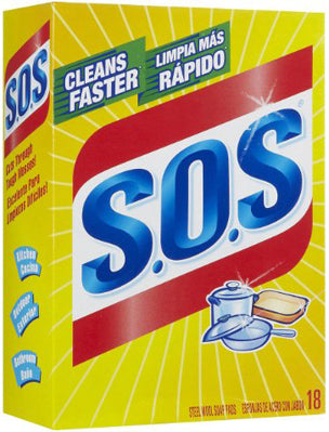 STEEL WOOL SOAP PAD 15/BX