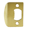 Kwikset Polished Brass 1-3/4 In. Full Lip Strike Plate