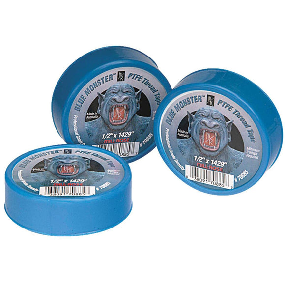 BLUE MONSTER 3/4 In. x 1429 In. Blue Thread Seal Tape