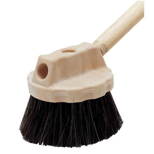 DQB 4-1/2 In. Round Horsehair & Poly Window Brush