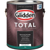 Glidden Total Exterior Paint + Primer Flat Ready Mix White 1 Gallon