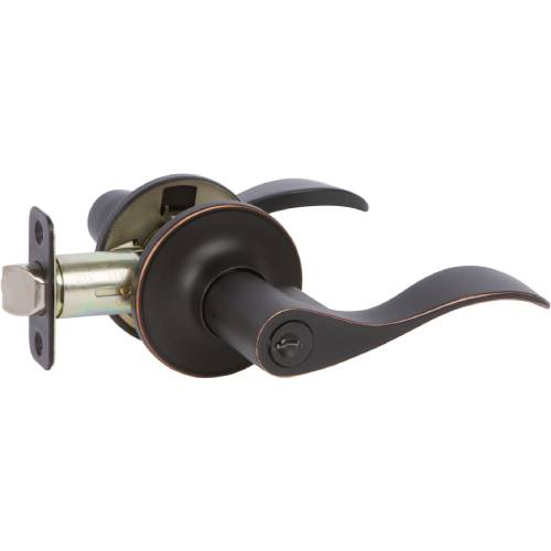 Delaney Hardware New Bennett Lever Entrance Bronze