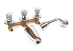 American Hardware Manufacturing Tub and Shower Diverter 8"