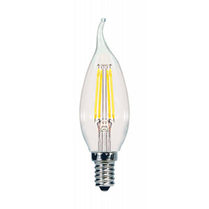 Satco S21723 5.5W CFC/LED/27K/CL/120V/2CD