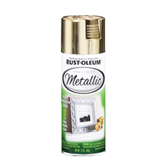 Rust-Oleum® Metallic Spray Gold (11 Oz, Gold)