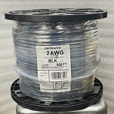 Marmon Home Improvement THHN 2 AWG (33.6 mm2) Black 500 Ft Copper Building Wire